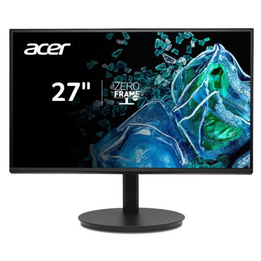 acer Vero 27” FHD 1920 x 1080 ZeroFrame Design IPS Home Office Monitor | Adaptive-Sync | Up to 120Hz Refresh | 1ms (VRB) | 1 x Display Port 1.2, 1 x HDMI 1.4 & 1 x VGA | CB272 Gbmiprx
