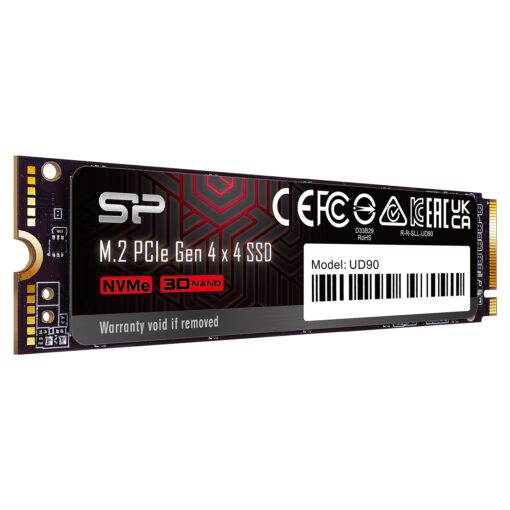 Silicon Power 4TB UD90 NVMe 4.0 Gen4 PCIe M.2 SSD R/W up to 5,000/4,500 MB/s (SP04KGBP44UD9005) - Image 6