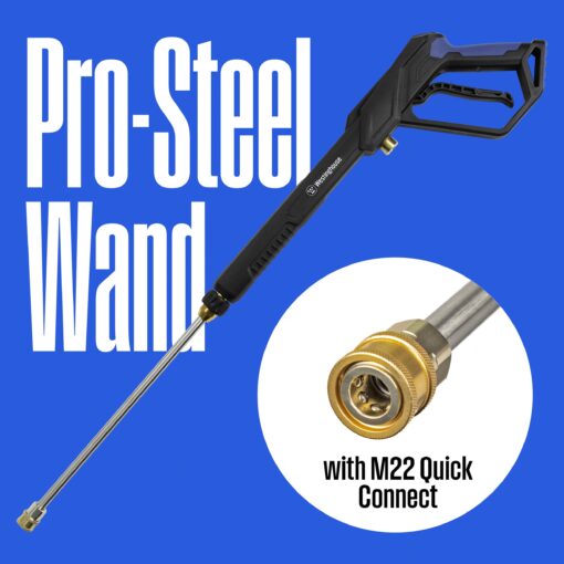 Westinghouse WPX2300e Electric Pressure Washer, 2300 Max PSI and 1.76 Max GPM, Induction Motor, Onboard Soap Tank, Spray Gun and Wand, 5 Nozzle Set, for Cars/Fences/Driveways/Homes/Patios/Furniture - Image 10