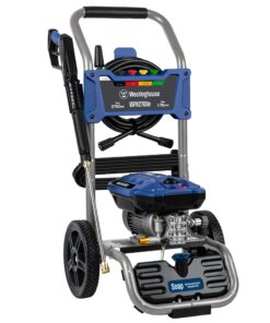 Westinghouse WPX2700e Electric Pressure Washer, 2700 PSI and 1.76 Max GPM, Induction Motor, Onboard Soap Tank, Spray Gun and Wand, 5 Nozzle Set, for Cars/Fences/Driveways/Homes/Patios/Furniture