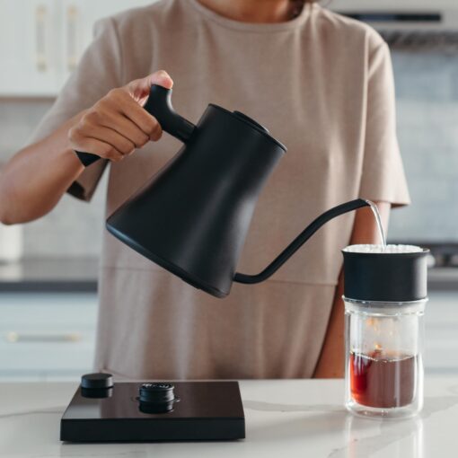 Fellow Stagg EKG Pro Electric Gooseneck Kettle - Pour-Over Coffee and Tea, Quick Heating, Precise Temperature Control, Scheduling, Built-in Brew Timer, Matte Black, 0.9 Liter - Image 3