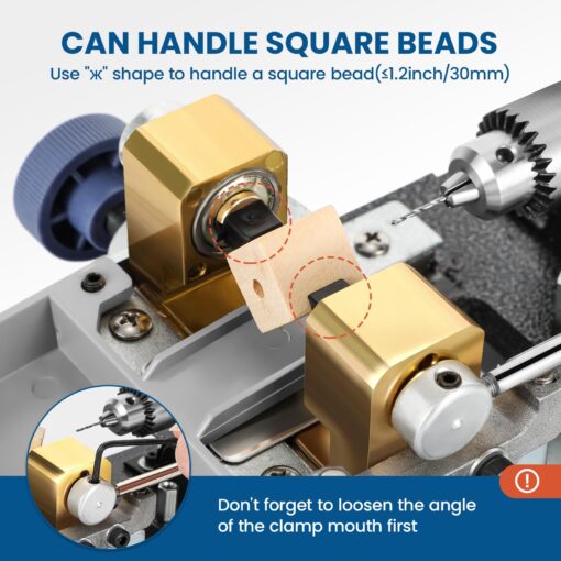 BAOSHISHAN 680W Pearl Drilling Machine Coral Driller Amber Holding Machine Bead Polishing Machine Full Set Speed Adjustable (with 6pcs tungsten steel needles) - Image 5