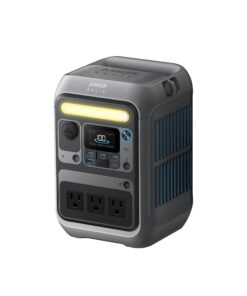 Anker SOLIX C300 Portable Power Station, Outdoor 288Wh LiFePO4 Battery, 300W (600W Surge) Solar Generator, 140W Two-Way Fast Charging, for Camping, Traveling, and Emergencies (Solar Panel Optional)