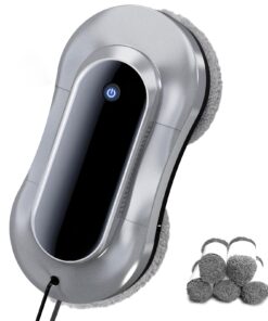 eTRY Smart Robot Window Cleaner, Auto Water Spray & AI Path Planning,Edge Detection & Remote Control, Window Cleaning Robot for Highrise Windows Glass Doors