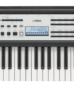 Yamaha YPT-380 Touch Sensitive Keys Portable Keyboard for Beginners with Music Rest, Power Adapter