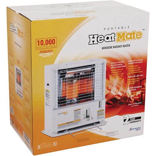 Sengoku Portable Kerosene Heater, Indoor/Outdoor for 400 sq. ft., Auto Shut Off, 10000 BTU - Image 2