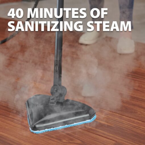 Wagner Spraytech C900134 925e Elite Steamer Multi-Purpose Mop with 20 Accessories for Chemical-Free Steam Cleaning, Hardwood Floors, Tile, and More - Image 12