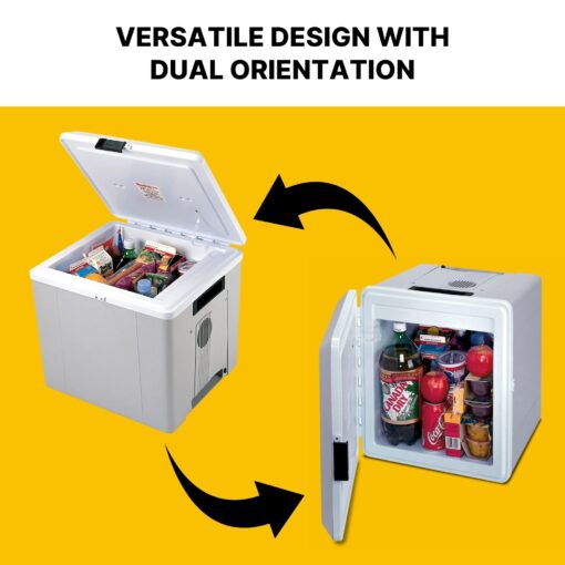 Koolatron Portable Cooler - Electric Lunch Cooler For Car, Camping, Travel, 12 V Insulated Hard Sided Refrigerator For Vehicle, Boat, Truck, Warming & Cooling, Cools Drinks,Food For Road Trip, 29 qt - Image 6