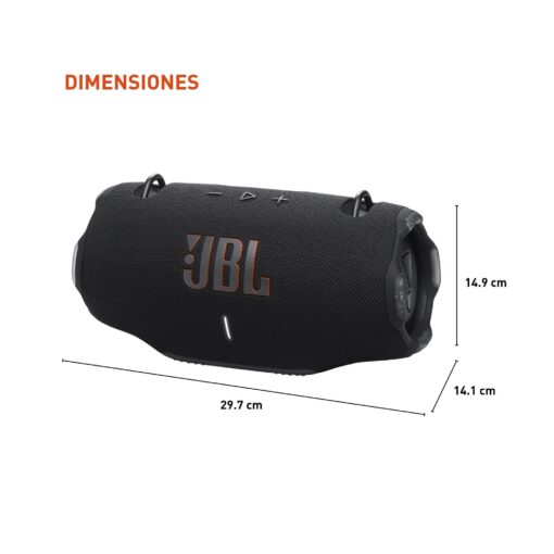 JBL Xtreme 4 - Portable Bluetooth Speaker, Powerful Sound and Deep Bass, IP67 Waterproof, 24 Hours of Playtime, Powerbank, PartyBoost for Multi-Speaker Pairing (Black) - Image 7