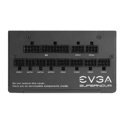EVGA 850 G6, 80 Plus Gold 850W, Fully Modular, Eco Mode with FDB Fan, 100% Japanese Capacitors,10 Year Warranty, Includes Power ON Self Tester, Compact 140mm Size, Power Supply 220-G6-0850-X1 - Image 5