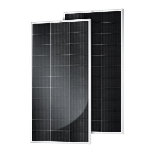 RICH SOLAR 300 Watt 12 Volt 18BB Cell Monocrystalline Solar Panel 2 Pack of 150W High Efficiency Solar Module Charge Battery for RV Marine Boat Off Grid (150W 2-Pack)