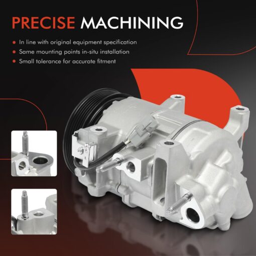 A-Premium Air Conditioner AC Compressor with Clutch Compatible with Ram 1500 3.6L 2014-2018, 1500 Classic 3.6L 2019-2022 - Image 6