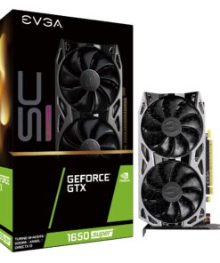 EVGA GeForce GTX 1650 Super SC Ultra Gaming, 4GB GDDR6, Dual Fan, Metal Backplate, 04G-P4-1357-KR