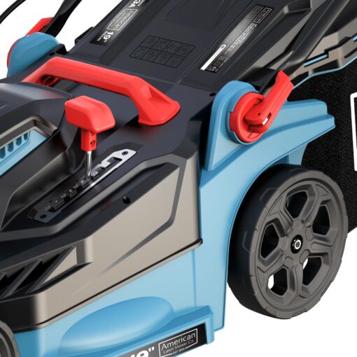 American Lawn Mower Company 51319 19-inch 13-Amp Corded Electric Push Lawn Mower with Grass Bag - Image 6