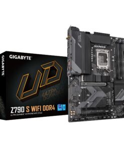 GIGABYTE Z790 S WiFi DDR4 LGA 1700 Intel Z790 ATX Motherboard with DDR4, Triple M.2, PCIe 4.0, USB 3.2 Gen2 Type-C, 2.5GbE LAN, PCIe EZ-Latch, Multi-Key