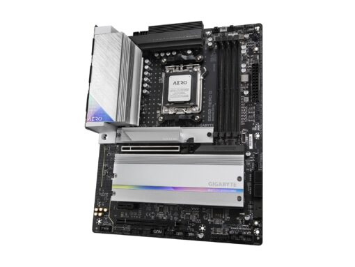 GIGABYTE B650 AERO G (AM5/ LGA 1718/ AMD B650/ ATX/ 5-Year Warranty/ DDR5/ PCIe 5.0 M.2/ PCIe 5.0/ USB 3.2 Gen2X2 Type-C/Wi-Fi 6E/ Intel 2.5GbE LAN/Motherboard) - Image 3