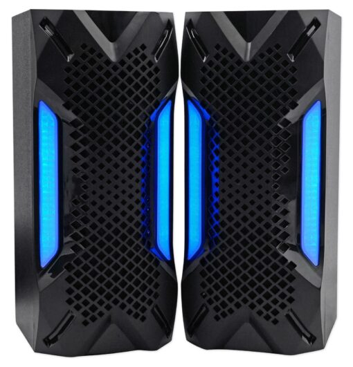 Rockville HTS56 1000W 5.1 Channel Home Theater System with 8" Subwoofer, Bluetooth, USB, Includes Remote, LED Light Effects - Perfect for Movies, Music, Karaoke - Image 8