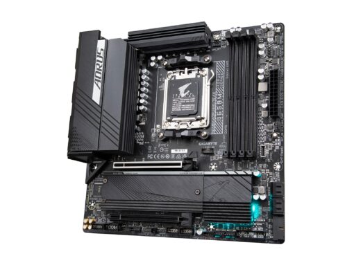 GIGABYTE B650M AORUS Elite AX (AM5/ LGA 1718/ AMD B650/ Micro-ATX/ 5-Year Warranty/ DDR5/ 2* M.2/ PCIe 5.0/ USB 3.2 Gen2X2 Type-C/Intel 2.5GbE LAN/Q-Flash Plus/EZ-Latch/Gaming Motherboard) - Image 3