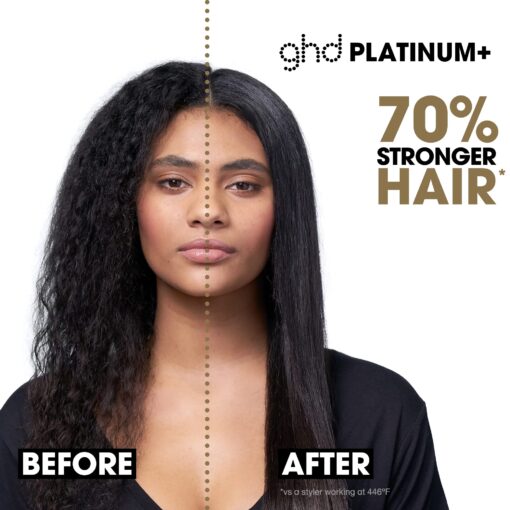 ghd Platinum Styler Essentials Duo ― Platinum+ 1" Flat Iron Hair Straightener (White) with Bodyguard Heat Protection Spray for Hair (4 fl. oz.) - Image 6