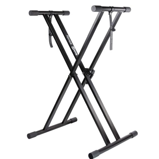 Casio, 61-Key Portable Keyboard with USB (LK-S250) & RockJam Xfinity Heavy-Duty, Double-X, Pre-Assembled, Infinitely Adjustable Piano Keyboard Stand with Locking Straps - Image 4