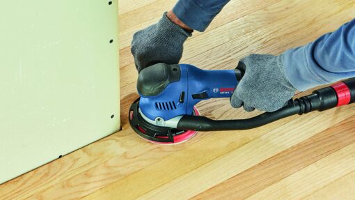 BOSCH GET75-6N Electric Orbital Sander, Polisher - 7.5 Amp, Corded, 6 Inch Disc Size - Dual-Mode: Random Orbit & Turbo - Image 7