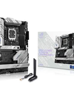 ASUS ROG Strix B760-A Gaming WiFi ATX Motherboard - Intel B760, DDR5, PCIe 5.0, WiFi 6E, Aura Sync RGB