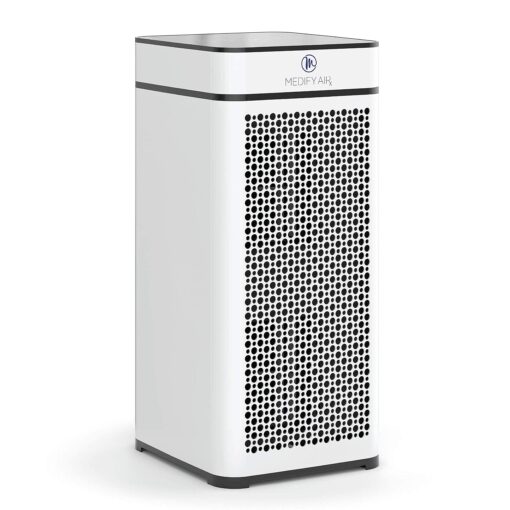Medify MA-40 Air Purifier with True HEPA H13 Filter | 1,793 ft² Coverage in 1hr for Smoke, Wildfires, Odors, Pollen, Pets | Removal to 0.1 Microns | White, 1-Pack