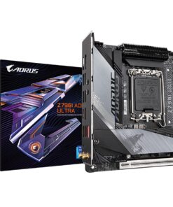 GIGABYTE Z790I AORUS Ultra (LGA 1700/ Intel/ Z790/ Mini-ITX/ DDR5/ Dual M.2/ PCIe 5.0/ USB 3.2 Gen2X2 Type-C/Intel Killer Wi-Fi 6E/ Intel 2.5GbE LAN/Q-Flash Plus/Motherboard)