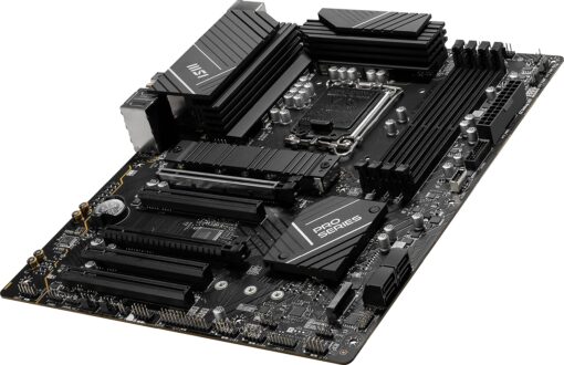 MSI PRO B760-P WiFi DDR4 ProSeries Motherboard (Supports 12th/13th/14th Gen Intel Processors, LGA 1700, DDR4, PCIe 4.0, M.2, 2.5Gbps LAN, USB 3.2 Gen2, HDMI/DP, Wi-Fi 6E, Bluetooth 5.3, ATX) - Image 7