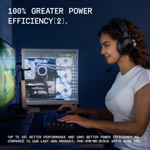 WD_BLACK 4TB SN7100 NVMe Internal Gaming SSD Solid State Drive - Gen4 PCIe, M.2 2280, Up to 7,000 MB/s - WDS400T4X0E - Image 4