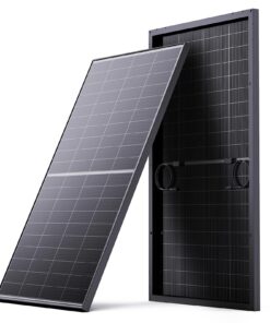Callsun N-Type 16BB 200W Bifacial Solar Panel, 200 Watt Solar Panel 12V, 25% High Efficiency Monocrystalline PV Module for RV Camper Marine Home Rooftop Power Station Off-Grid Systems (1 Pack 200W)