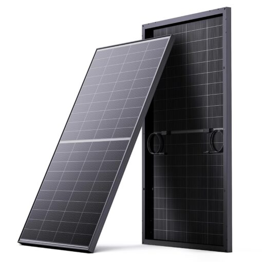 Callsun N-Type 16BB 200W Bifacial Solar Panel, 200 Watt Solar Panel 12V, 25% High Efficiency Monocrystalline PV Module for RV Camper Marine Home Rooftop Power Station Off-Grid Systems (1 Pack 200W)