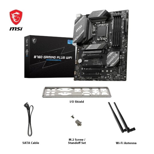 MSI B760 Gaming Plus WiFi Motherboard Intel B760 LGA 1700 ATX - Image 2