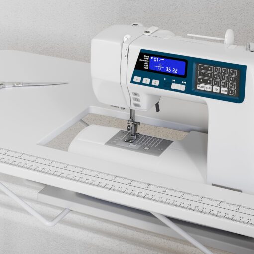 Arrow 601 Gidget I Sew-Much-More Folding Sewing, Cutting, Quilting, and Craft Table, Portable with Lift, White Finish - Image 5