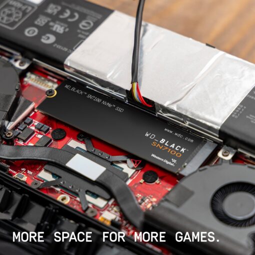 WD_BLACK 4TB SN7100 NVMe Internal Gaming SSD Solid State Drive - Gen4 PCIe, M.2 2280, Up to 7,000 MB/s - WDS400T4X0E - Image 5