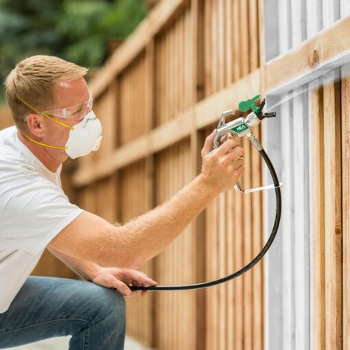 Titan Tool 0580009 ControlMax 1700 High Efficiency Airless Paint Sprayer, HEA Technology decreases Overspray by up to 55% While Delivering Softer Spray - Image 10