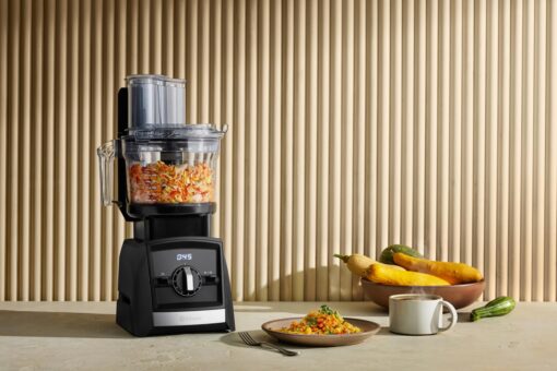 Vitamix 12-Cup Food Processor Attachment with SELF-DETECT™, Compatible with Ascent and Venturist Series, Black - Image 4