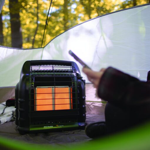 Mr. Heater 4,000-18,000 BTU Green Big Buddy Portable Liquid Propane Heater - Image 10