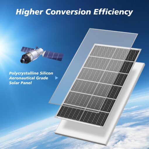 OKPRO 12000W Solar Street Lights Outdoor, 7000K Solar Parking Lot Lights Commerical Dusk to Dawn, Outdoor Street Light Heavy Duty, Wide Angle Solar Flood Lights IP66 Waterproof with Remote Control - Image 6