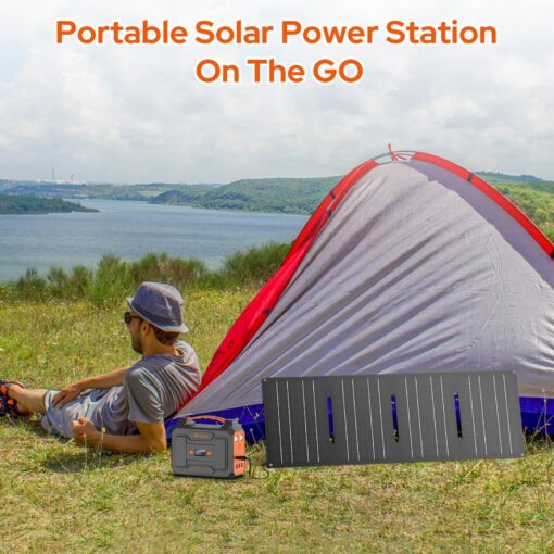 ZeroKor Portable Power Station, 100W 110V Portable Power Pack with AC Outlet, Portable Solar Generator 146Wh External Battery with DC USB C QC3.0 for Camping Home Use RV VanLife(without Solar Panel) - Image 7