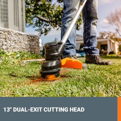 Worx WG183 40V 13" Cordless String Trimmer (Batteries & Charger Included) - Image 6