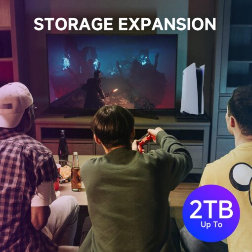 fanxiang 2TB SSD w/Heatsink M.2 SSD NVMe PCIe Gen4 Gaming SSD M.2 2280, Up to 7100MB/s Compatible with PS5, Internal Solid State Drive for Gamers, Professionals, Creators - Image 5