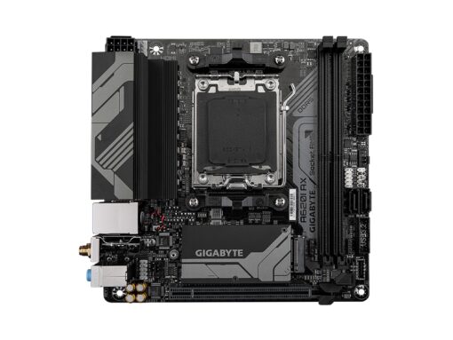 GIGABYTE A620I AX (AM5/ LGA 1718/ AMD/ A620/ Mini-ITX/ 5-Year Warranty/ DDR5/ Single M.2/ PCIe 4.0/ USB 3.2 Gen1 Type-C/Realtek Wi-Fi 6E/ Realtek 2.5GbE/ Q-Flash Plus/PCIe EZ-Latch/Motherboard) - Image 6
