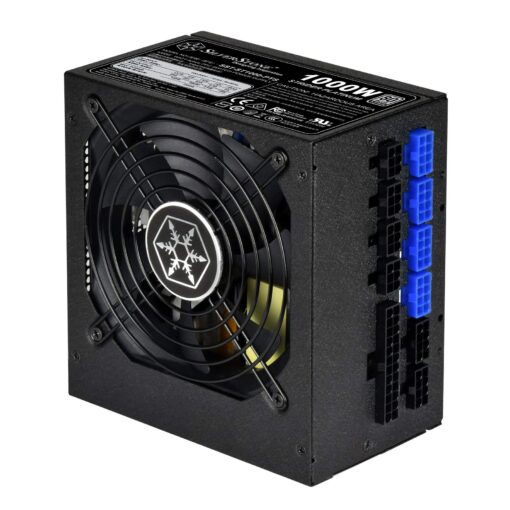SilverStone Technology 1000 Watt Fully Modular 80 Plus Platinum Power Supply in Ultra Compact 140mm in Depth ST1000-PTS - Image 8