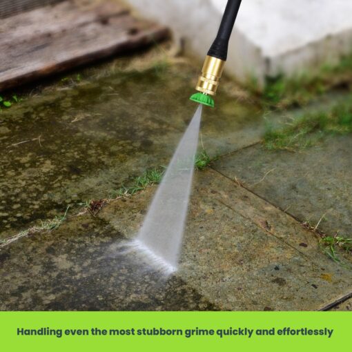 Electric Pressure Washer, Foam Cannon, 4 Different Pressure Tips, Power Washer, 3800 PSI 2.4 GPM - Image 8