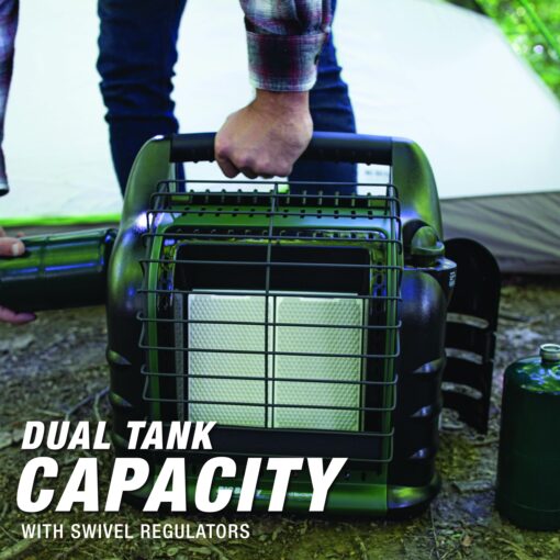 Mr. Heater 4,000-18,000 BTU Green Big Buddy Portable Liquid Propane Heater - Image 6