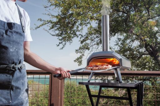 Ooni Karu 12 Multi-Fuel Outdoor Pizza Oven – Portable Wood and Gas Fired Pizza Oven with Pizza Stone, Outdoor Ooni Pizza Oven - Woodfired & Stonebaked Pizza Maker, Countertop Dual Fuel Pizza Oven - Image 7