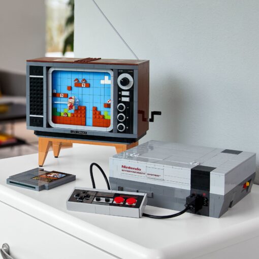 LEGO Super Mario Nintendo Entertainment System 71374 Gameplay Building Set, Model Kits for Adults to Build, DIY Creative Activity, Collectible Gift Idea - Image 5