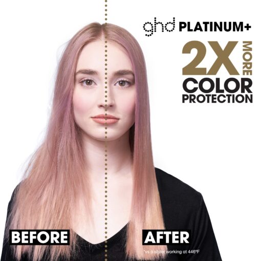 ghd Platinum Styler Essentials Duo ― Platinum+ 1" Flat Iron Hair Straightener (White) with Bodyguard Heat Protection Spray for Hair (4 fl. oz.) - Image 7
