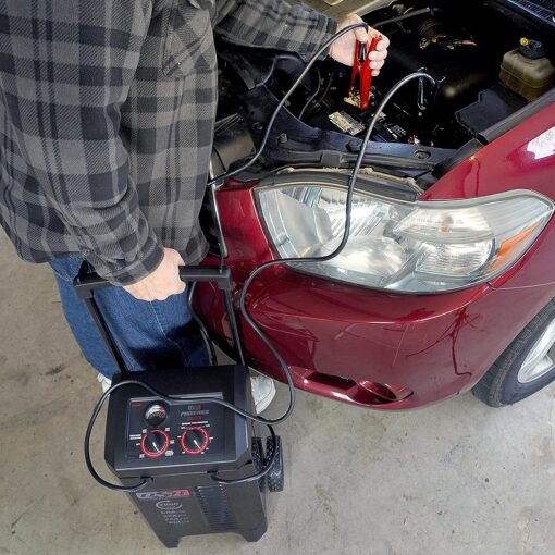 Schumacher Electric DSR ProSeries 12V / 24V Battery Charger - Heavy Duty 200A Manual Battery Charger & Jump Starter - Car, Truck & SUV Compatible - 135-Minute Timer & Amperage Control - DSR140 - Image 7